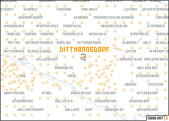 map of Dittmannsdorf