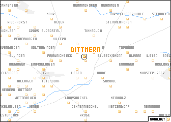 map of Dittmern