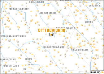 map of Ditto Dāidāno