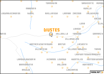 map of Diustes