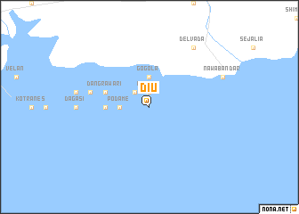 map of Diu