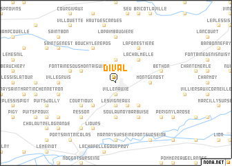 map of Dival