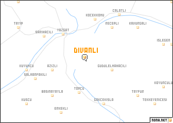 map of Divanlı