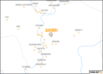 map of Dīvārī