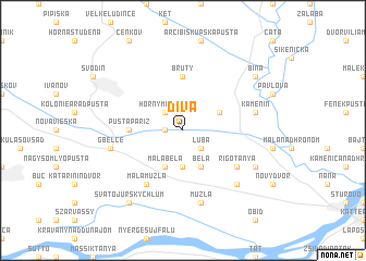 map of Diva