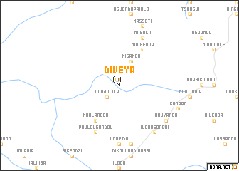 map of Diveya