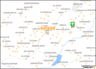 map of Dividive