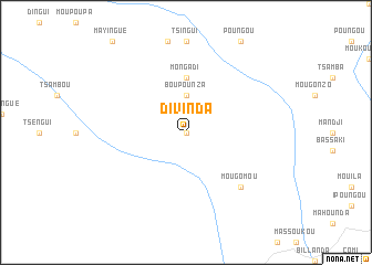 map of Divinda