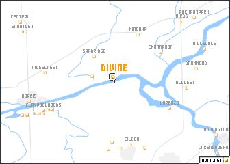map of Divine