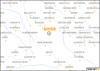 map of Divisa