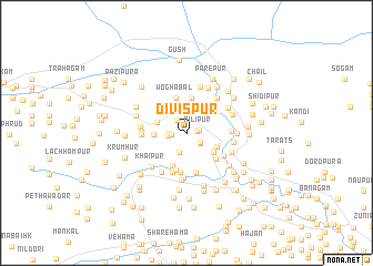 map of Divispur