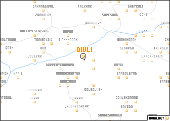 map of Dīvlī