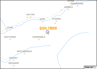 map of Divlyakh