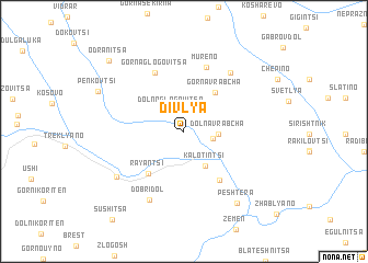 map of Divlya