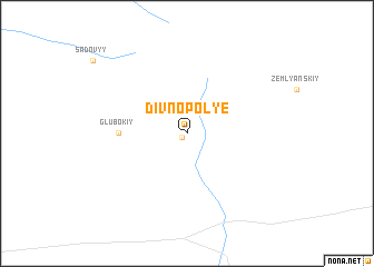 map of Divnopol\