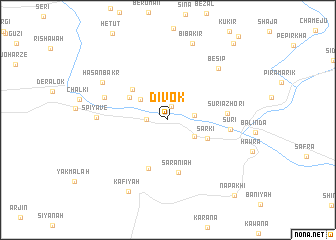 map of Divok