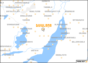 map of Divulana