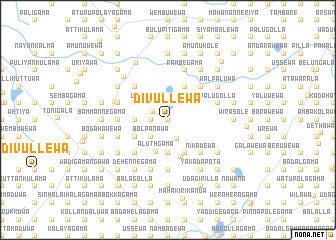 map of Divullewa