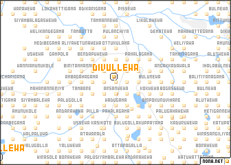 map of Divullewa