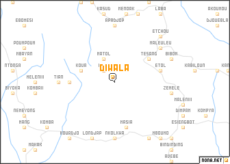 map of Diwala