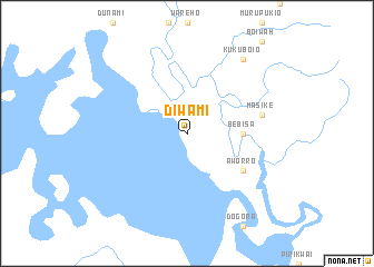 map of Diwami