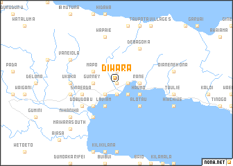 map of Diwara