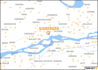 map of Dīwārpura