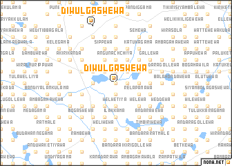map of Diwulgaswewa