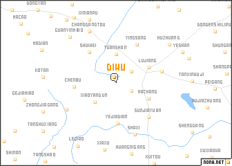 map of Diwu