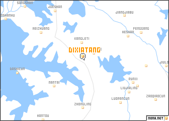 map of Dixiatang