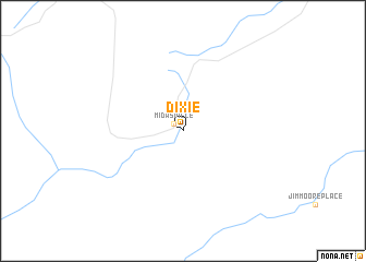 map of Dixie