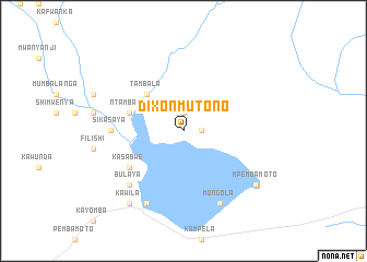 map of Dixon Mutono