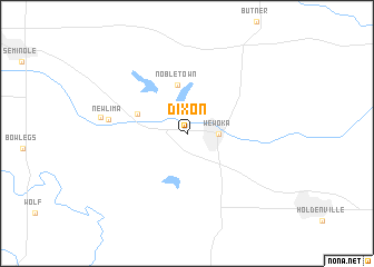 map of Dixon