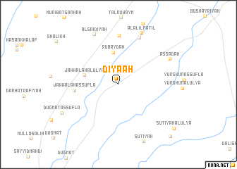 map of Ḑiyā‘ah