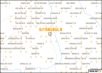 map of Diyabubula