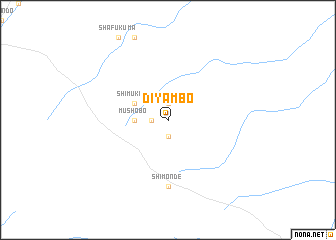 map of Diyambo
