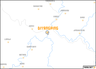 map of Diyangping