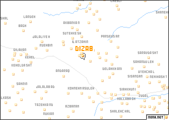 map of Dīz Āb