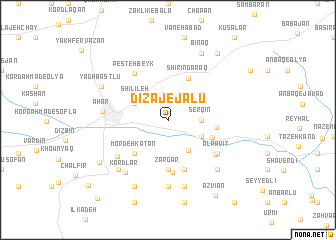 map of Dīzaj-e Jālū