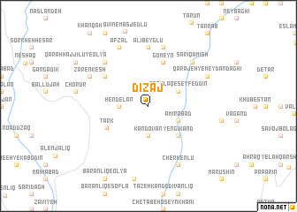 map of Dīzaj