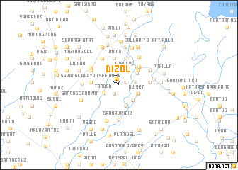 map of Dizol