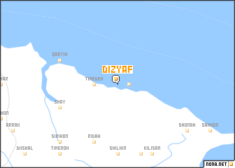 map of Dīzyaf