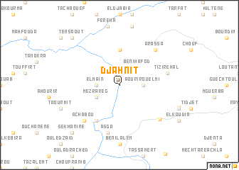 map of Djahnit