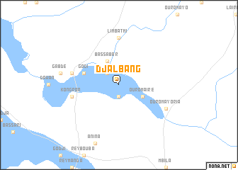 map of Djalbang