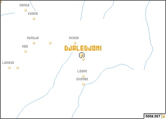 map of Djale Djomi