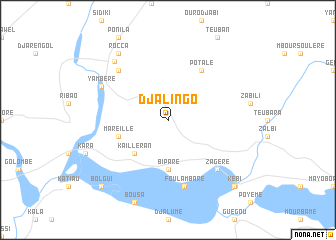 map of Djalingo