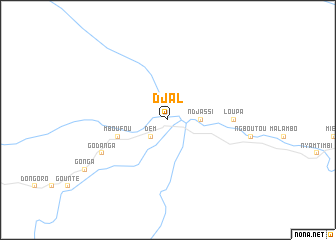 map of Djal