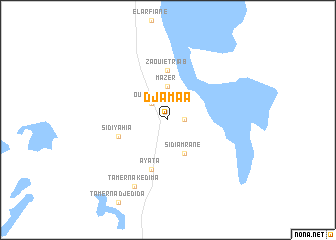 map of Djamaa