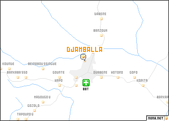 map of Djamballa