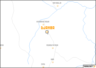 map of Djamba